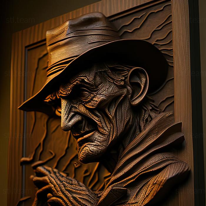 3D model Freddy KruegerA Nightmare on Elm StreetRobert EnglundRE (STL)